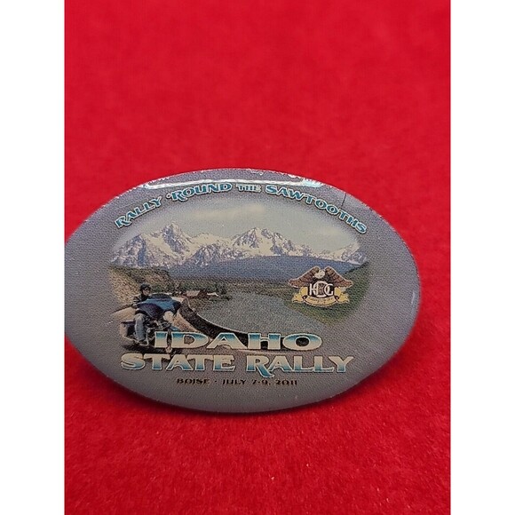 2011 HOG UTAH STATE RALLY COLLECTIBLE VEST PIN.. 1  1/2 X  1 - Picture 1 of 4